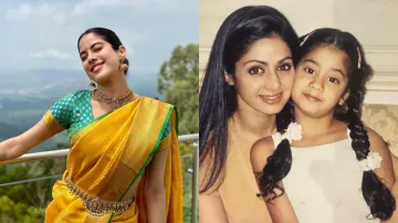 Janhvi Kapoor visits Tirupati Balaji for Sridevi 