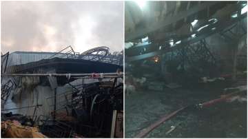 Tent godowns catch fire in Delhi's Jaunapur