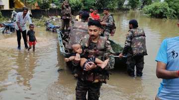 Gujarat, Gujarat rains, Indian Army, flood 