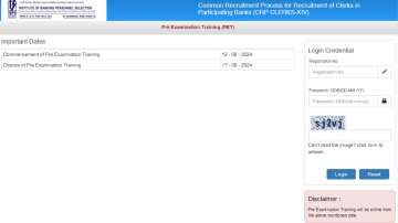 IBPS Clerk PET admit card 2024 released 