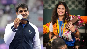 Neeraj Chopra and Manu Bhaker.