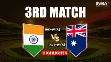 India A women beat Australia A women by 171 runs.