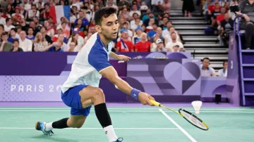 Lakshya Sen at Paris Olympics 2024