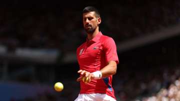 Novak Djokovic at the Paris Olympics 2024