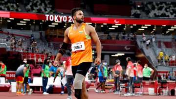 Indian athlete Sumit Antil at Paris Paralympics 2024