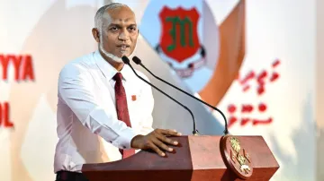 Maldivian President Mohamed Muizzu