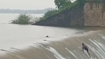 Screenshot of video in which the young man lost his life 