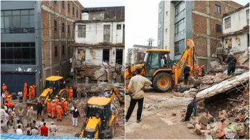 Delhi Jahangirpuri building collapses