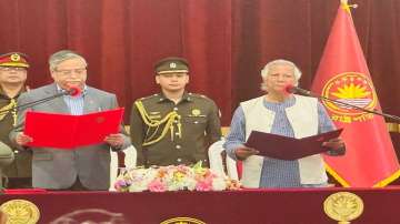 Nobel laureate Muhammad Yunus takes oath as head of Bangladesh interim govt