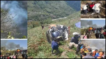 Visuals of Nepal's deadly helicopter crash