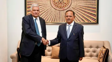 Ajit Doval, Ranil Wickremesinghe, Sri Lanka