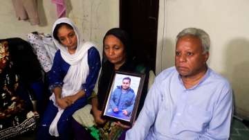 Pakistan family who lost their loved ones in the Balochistan blast.