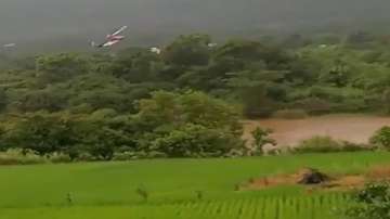 Helicopter crashes in Pune