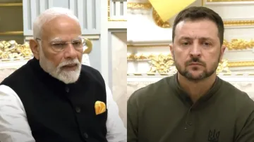 PM Modi with Ukrainian President Zelenskyy