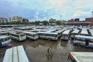 Private Buses strike in Rajasthan