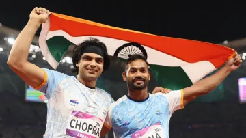 Neeraj Chopra and Kishore Jena.