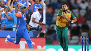 Tabraiz Shamsi took a dig at Suryakumar Yadav's catch in the T20 World Cup final