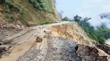 Tripura landslides 