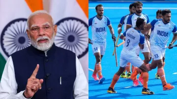 PM Modi congratulates Indian hockey team.