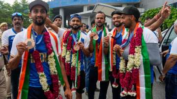 Indian hockey team.