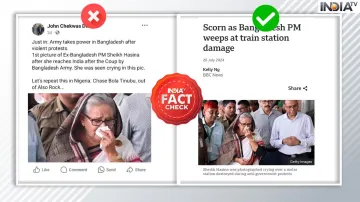 Fact Check, Sheikh Hasina, Bangladesh 