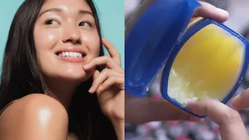 Applying Vaseline can help get rid of dry skin