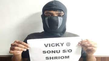 Gangster Himanshu's brother Vicky 