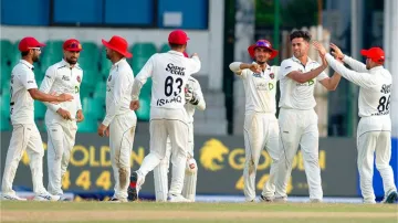 Afghanistan cricket team players.