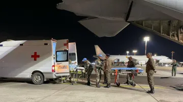 In the face of adversity, the Indian Army medical team showcases unwavering bravery, airlifting an injured soldier from Israel against all odds.