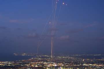 Israel intercepts rockets launched from Lebanon
