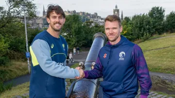 Australia take on Scotland in a three-match T20 series, a first-ever bilateral assignment between the two sides