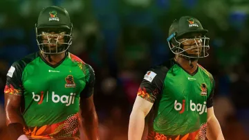 St Kitts and Nevis Patriots will be up against the defending champions Guyana Amazon Warriors in their four encounter in CPL 2024