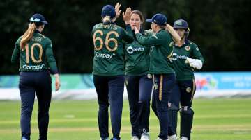 Ireland bowled out England for 153 in the third ODI with Aimee Maguire picking up a fifer