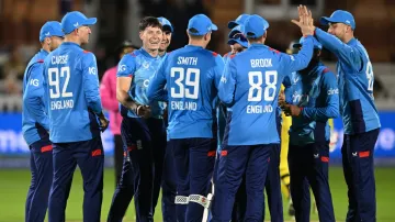 England smashed 312 runs in just 39 overs, which proved to be too much at Lord's as they levelled the series 