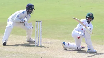 Mominul Haque smashed his 13th Test century, first against India as the match resumed on Day 4 in Kanpur