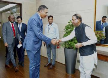 Jamaica's PM arrives in New Delhi today on his maiden visit to India. 
