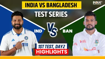 IND vs BAN 1st Test Day 2 Highlights