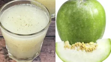 Drink ash gourd juice to reduce belly fat