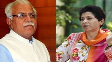 Manohar Lal Khattar invited Congress leader Kumari Shelja to join the BJP.