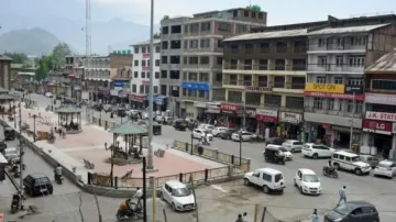 Lal Chowk, Srinagar.