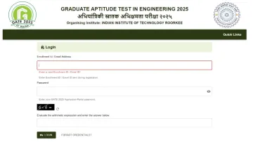 GATE 2025 application registration