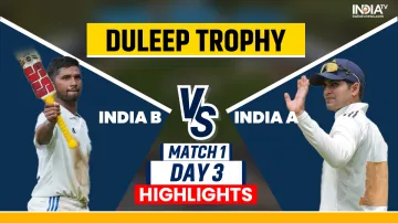 Duleep Trophy Cricket Score: India A vs India B.