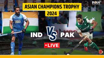 India vs Pakistan Asian Champions Trophy live.