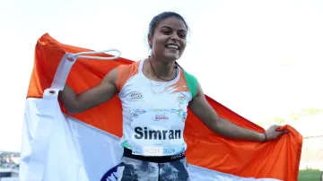 Simran Sharma at Paris Paralympics 2024