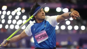 Neeraj Chopra at Diamond League 2024 final live