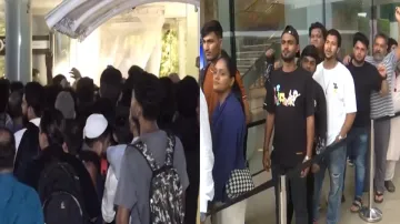 Visuals of the buyers in Mumbai