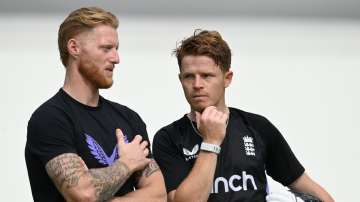 Ben Stokes and Ollie Pope.