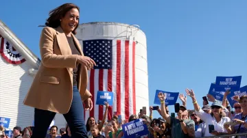 Democratic Presidential candidate Kamala Harris 