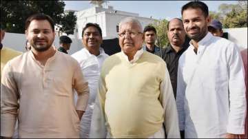 Lalu Yadav, Tejashwi 