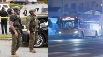 Metro bus kidnapped by a gunman in Los Angeles